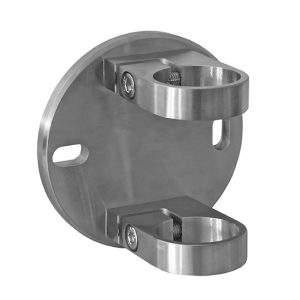 Platine latérale ∅120mm pour ∅42.4mm