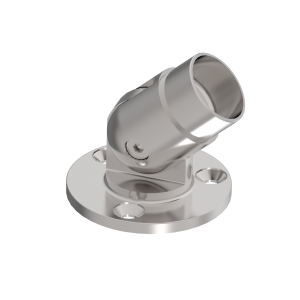 Support mural orientable inox 304 pour ∅42.4mm