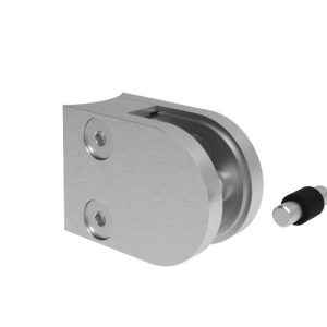 Pince verre inox 304  40*50 pour ∅42.4mm