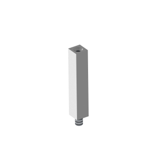 Tige carrée inox 304 - fixe