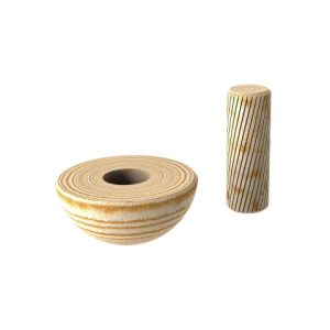 Embout bois hêtre pour main courante ∅42mm