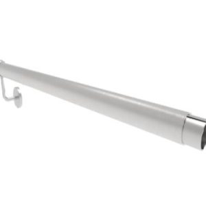 Kit main courante ∅42.4mm contre un mur + connecteur inox 304 avec bride LG1000