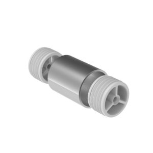 Jonction inox 304 pour main courante bois ∅42mm compris 2 adaptateurs
