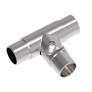 Tés 3 directions variable inox 304 pour ∅42.4mm