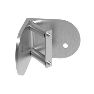 Platine latérale angle interne inox 316 pour tube ∅42.4mm