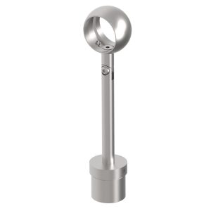 Support de main courante inox 304 pour tube ∅42.4mm